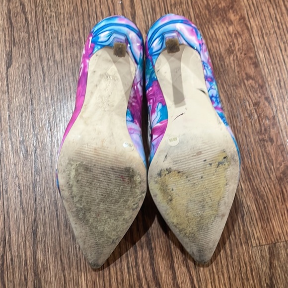 French connection colorful heels Sz 36 / 6B - Picture 5 of 5